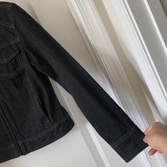 CHICO’S Black Jean Jacket - Picture 9 of 16